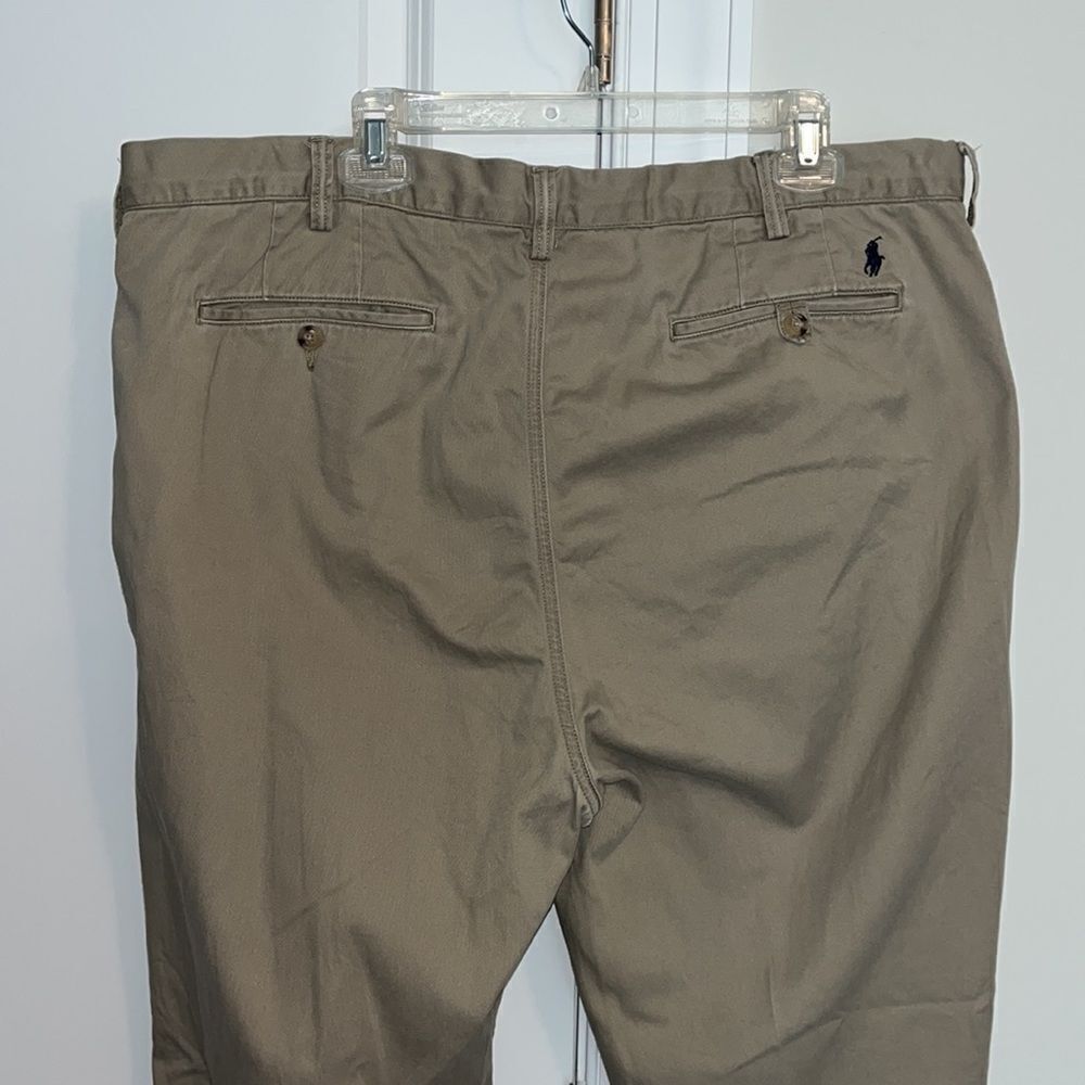 Tan Beige Polo Ralph Lauren Chino w/tag casual Casual summer pants 38 x 28” - Picture 6 of 11